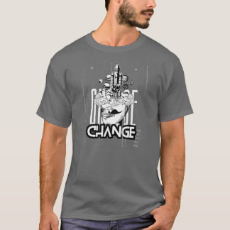 Verandering: voorbij grenzen t-shirt