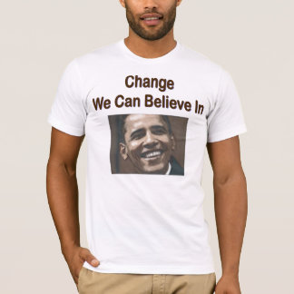 "Verandering waarin we kunnen geloven" T-shirt