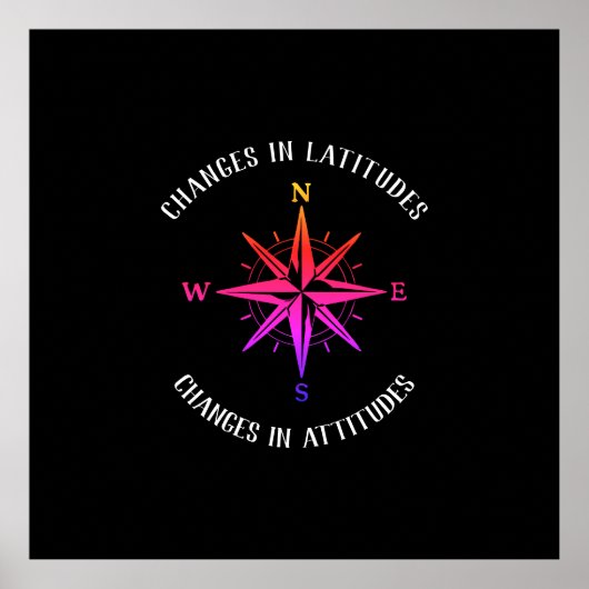 Veranderingen in breedtegraden, veranderingen in a poster (Voorkant)