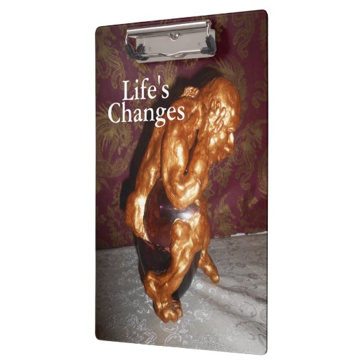 Veranderingen in het leven klembord (Links)