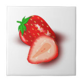 Veranderlijk Afbeelding Design Sjabloon Aardbeienf Tegeltje (Voorkant)