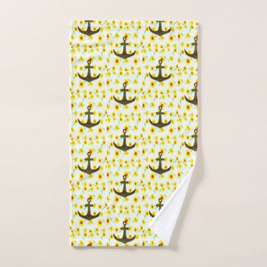 Veranker voor handdoeksets bad handdoek (Handdoek)