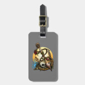 Verankerd Bagagelabel (Voorkant verticaal)