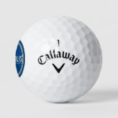Verankerd in Annapolis Honden Golfballen Set (Logo)
