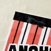 Verankerd in Christ Beach handdoek (In situ)