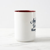 Verankerd in Christus Tweekleurige Koffiemok (Center)