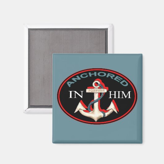 Verankerd in Hem Magneet (Voorkant / Achterkant)
