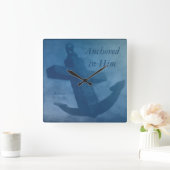 Verankerd in hem vierkante klok (Huis)