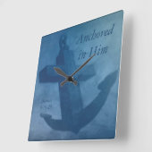 Verankerd in hem vierkante klok (Hoek)