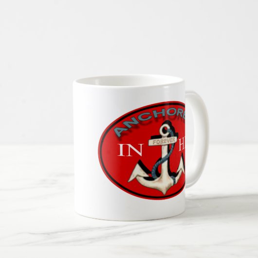 Verankerd in Him Mok (Voorkant rechts)