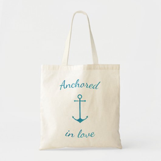 Verankerd in liefde tote bag (Voorkant)