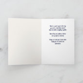 Verankerd in liefde Vaderdag Kaart (Binnen)