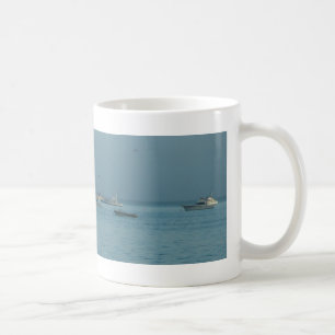 Verankerd in Morro Bay Koffiemok