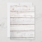 Verankerd in Nautical Rustic Anchor uit de liefde Save The Date (Achterkant)