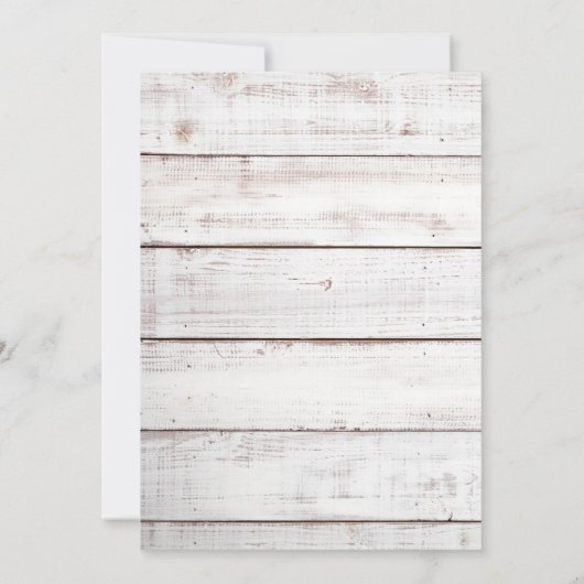 Verankerd in Nautical Rustic Anchor uit de liefde Save The Date (Achterkant)