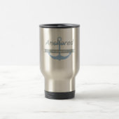Verankerd in obriety, Travel Mug Reisbeker (Center)