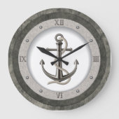 Verankerd in steen grote klok (Voorkant)