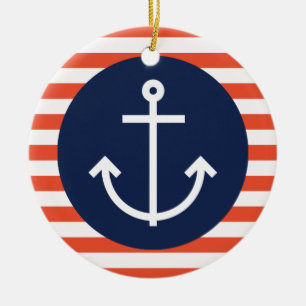 Verankerd Keramisch Ornament