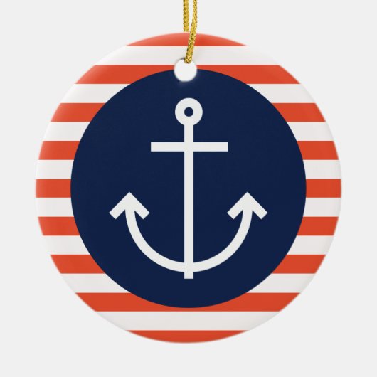 Verankerd Keramisch Ornament (Voorkant)
