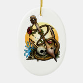 Verankerd Keramisch Ornament (Voorkant)