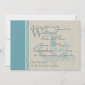 Verankerd met liefde Ocean Side Wedding Kaart (Voorkant)