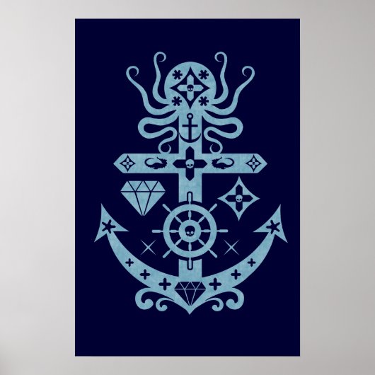 Verankerd Poster (Voorkant)