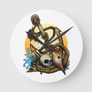 Verankerd Ronde Klok