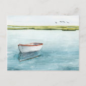 Verankerde bay I Briefkaart (Voorkant)