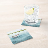 Verankerde bay I Kartonnen Onderzetters (Insitu)