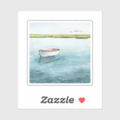 Verankerde bay I Sticker (Vel)