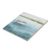 Verankerde bay I Tegeltje (Zijkant)