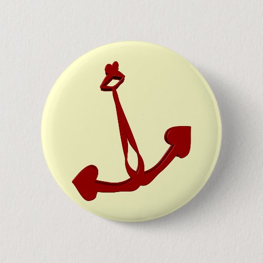 Verankerde Button hart (Voorkant)