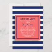 Verankerde Nautische Uitnodiging (Voorkant)