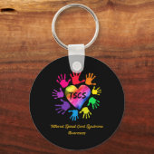 Verankerde ruggenmerg syndroom bewustzijn handen c sleutelhanger (Voorkant)