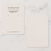 Verano Mighty die Verticaal Visitekaartje (Voorkant / Achterkant)