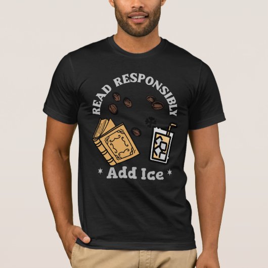 Verantwoord lezen - IJs toevoegen T-shirt (Voorkant)