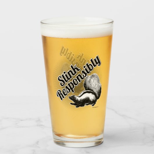 Verantwoordelijk blijven glas (Voorkant gevuld)