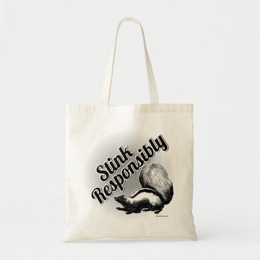 Verantwoordelijk blijven tote bag (Voorkant)