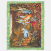 VERANTWOORDELIJK BOSBOUWRASSEN, DWERS EN VERVALLEN FLEECE DEKEN (Voorkant)