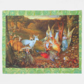 VERANTWOORDELIJK BOSBOUWRASSEN, DWERS EN VERVALLEN FLEECE DEKEN (Voorkant (Horizontaal))