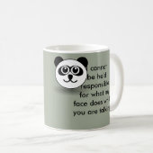 Verantwoordelijk gehouden - koffiemok (Voorkant rechts)