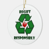 Verantwoordelijk Keramisch Ornament (Links)