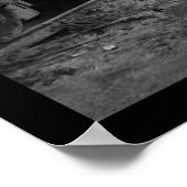 Verantwoordelijk personeel van een spoorwagen 1863 poster (Hoek)