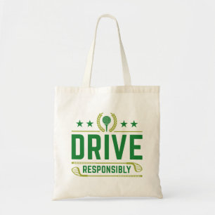 Verantwoordelijk rijden tote bag