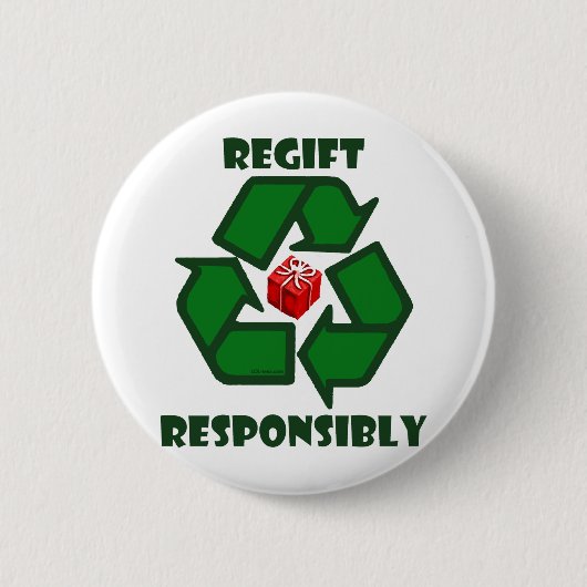 Verantwoordelijk Ronde Button 5,7 Cm (Voorkant)