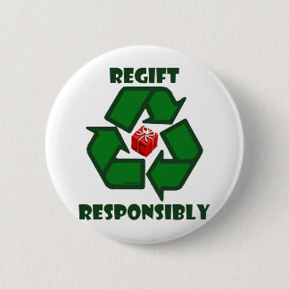 Verantwoordelijk Ronde Button 5,7 Cm