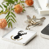Verantwoordelijk Sleutelhanger Hunter Deer Pattern (Zijkant)