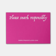 Verantwoordelijk Snark - Sticky Notes