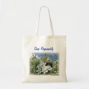 Verantwoordelijk winkelen tote bag