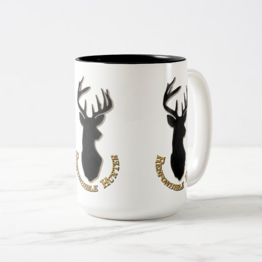Verantwoordelijke Mok Hunter Deer Pattern (Voorkant rechts)